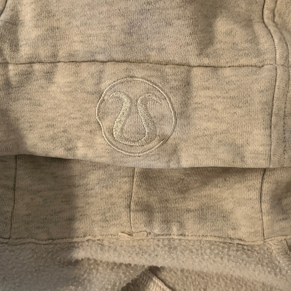 Lululemon Gray Zip-Up Hoodie Sz SMALL - Picture 3 of 8